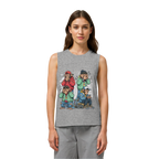 Die vier Stadtaffen - Womens Organic Tank Top