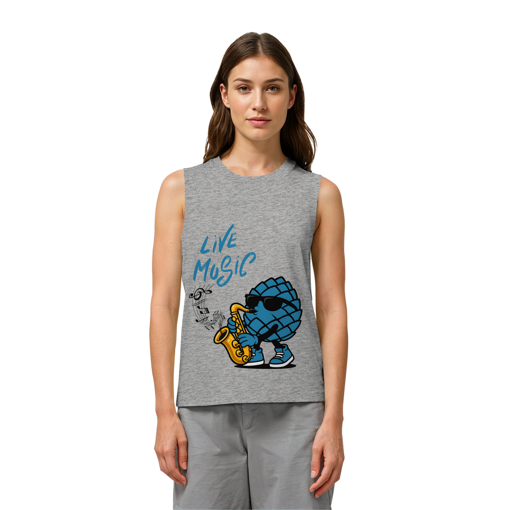 Jazz Zirbi - Womens Organic Tank Top