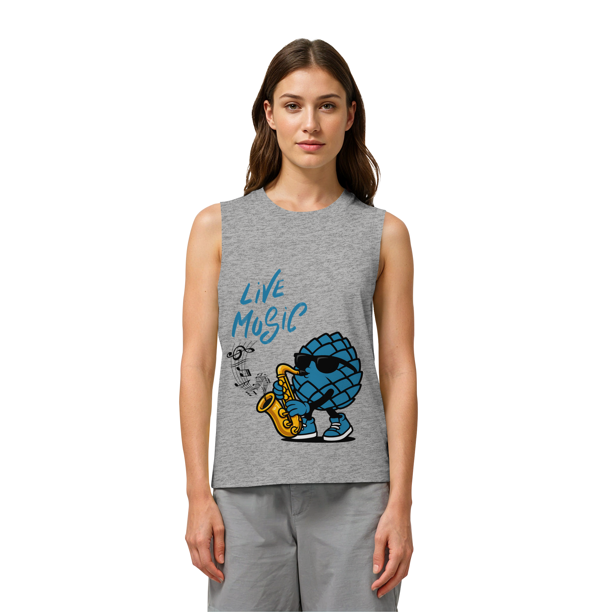 Jazz Zirbi - Womens Organic Tank Top
