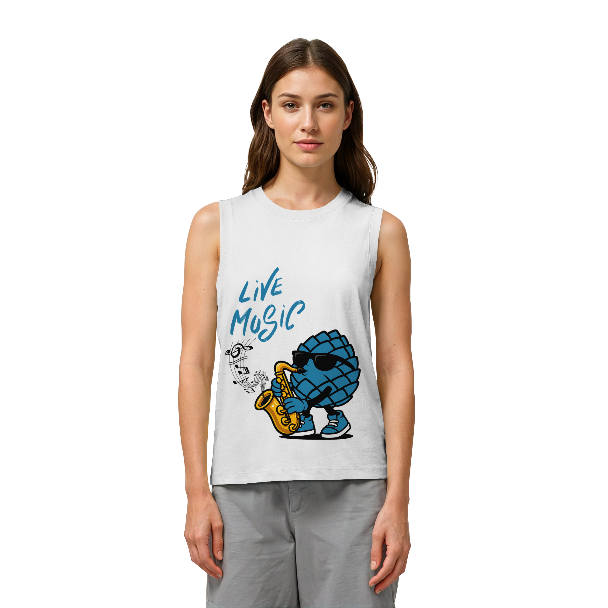 Jazz Zirbi - Womens Organic Tank Top